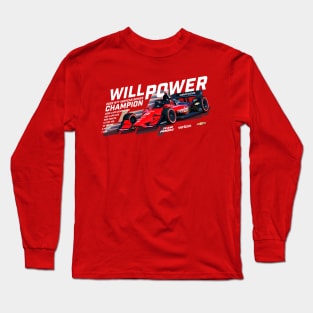 Will Power 2022 Champion (white) Long Sleeve T-Shirt